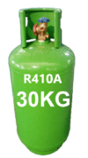 gas refrigeranti r410a 30kg italia